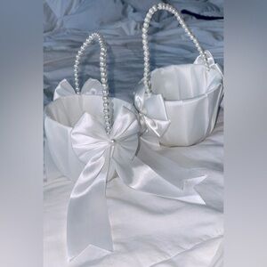 Flower Girl Baskets w/ Petals